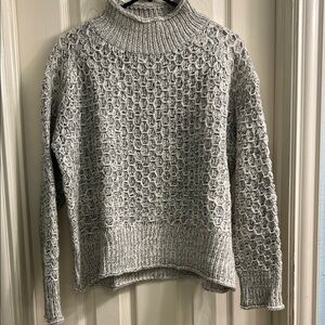 Kut from the Kloth Textured Knit Sweater in Gray